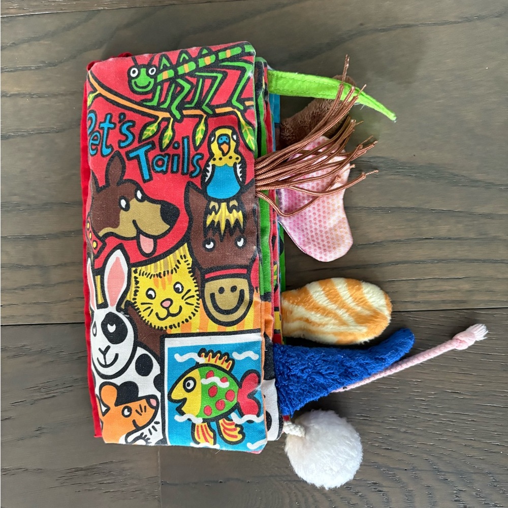 Jelly cat kids squishy book (touch & makes sounds)